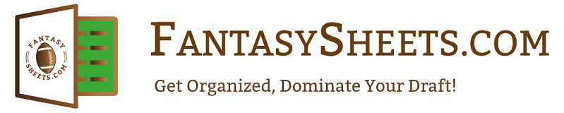 Fantasy Football Cheat Sheet - Get Organized, Dominate Draft